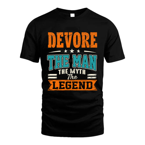 DEVORE HH F007 The Man The Myth The Legend Personalized Shirt – Gift for Men
