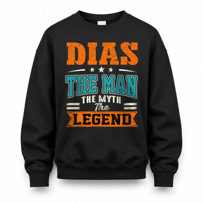 DIAS HH F007 The Man The Myth The Legend Personalized Shirt – Gift for Men