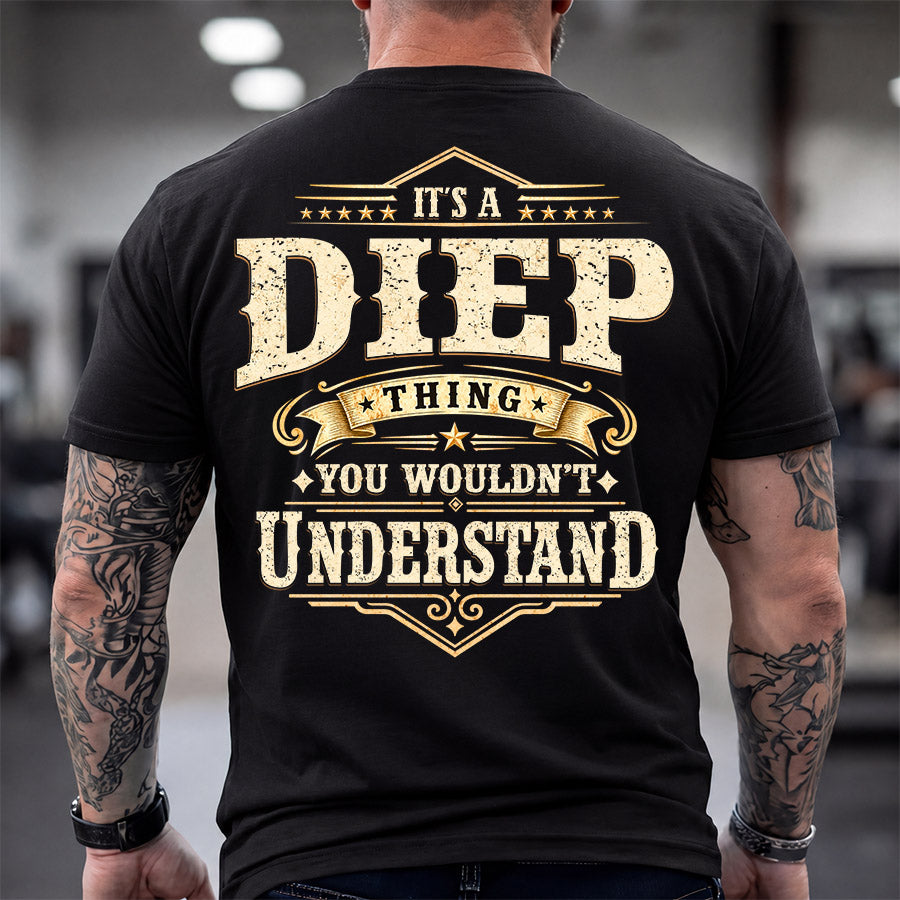 DIEP HH-F003–Personalized Name Quote Apparel “It’s an NAME Thing You Wouldn’t Understand”