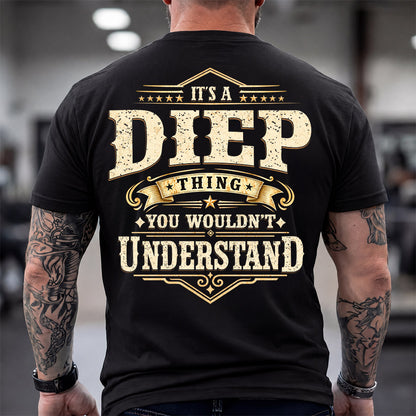 DIEP HH-F003–Personalized Name Quote Apparel “It’s an NAME Thing You Wouldn’t Understand”