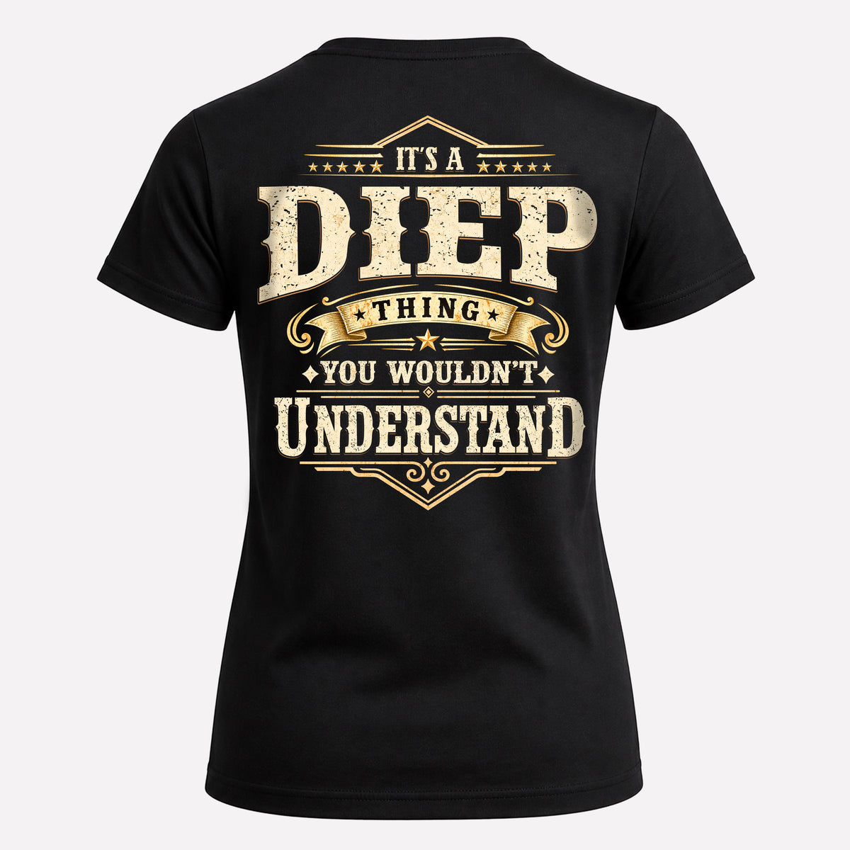 DIEP HH-F003–Personalized Name Quote Apparel “It’s an NAME Thing You Wouldn’t Understand”