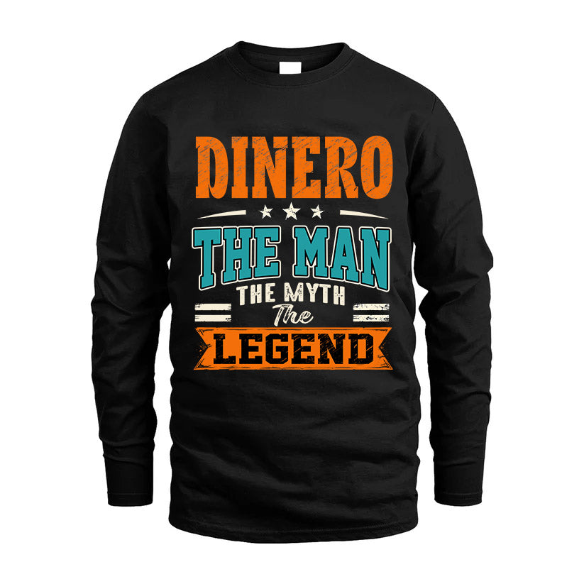 DINERO HH F007 The Man The Myth The Legend Personalized Shirt – Gift for Men