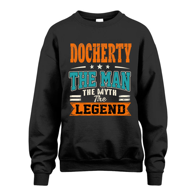 DOCHERTY HH F007 The Man The Myth The Legend Personalized Shirt – Gift for Men