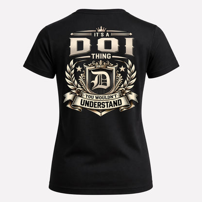 DOI HH-F006 Thing Personalized Name T Shirt – You Wouldn’t Understand