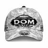 DOM TC01 HH79 Team Your Name Hat, Personalized Camo Baseball Cap, Custom Family Gift, Gift for Him Her