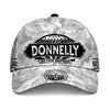 DONNELLY TC01 HH79 Team Your Name Hat, Personalized Camo Baseball Cap, Custom Family Gift, Gift for Him Her