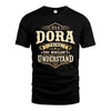 DORA HH-F009–Personalized Name Quote Apparel “It’s an NAME Thing You Wouldn’t Understand”