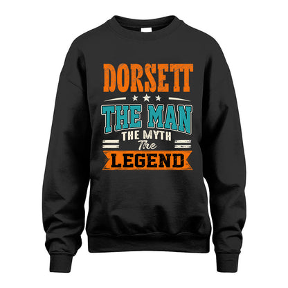 DORSETT HH F007 The Man The Myth The Legend Personalized Shirt – Gift for Men