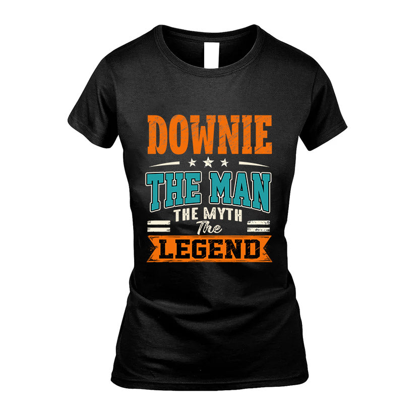 DOWNIE HH F007 The Man The Myth The Legend Personalized Shirt – Gift for Men