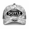 DOYLE TC01 HH79 Team Your Name Hat, Personalized Camo Baseball Cap, Custom Family Gift, Gift for Him Her