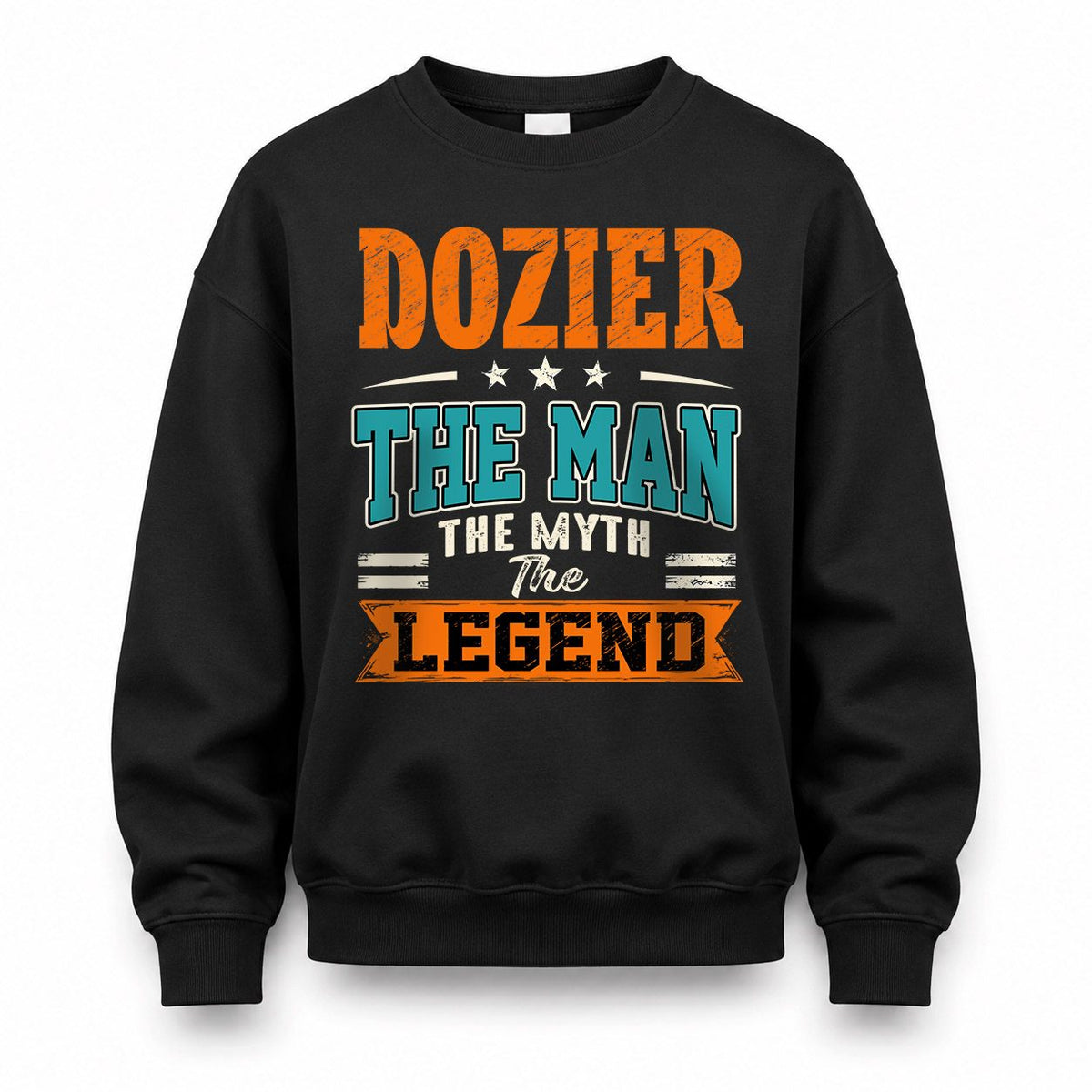 DOZIER HH F007 The Man The Myth The Legend Personalized Shirt – Gift for Men
