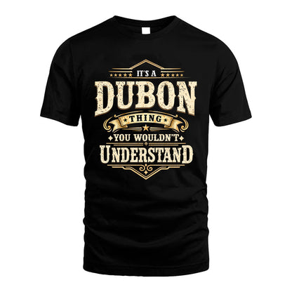 DUBON HH-F009–Personalized Name Quote Apparel “It’s an NAME Thing You Wouldn’t Understand”