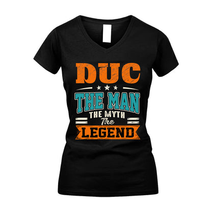 DUC HH F007 The Man The Myth The Legend Personalized Shirt – Gift for Men