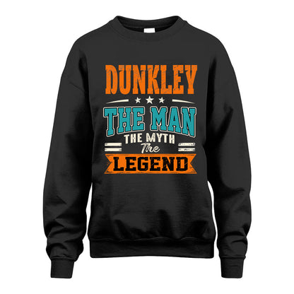 DUNKLEY HH F007 The Man The Myth The Legend Personalized Shirt – Gift for Men