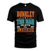 DUNKLEY HH F007 The Man The Myth The Legend Personalized Shirt – Gift for Men