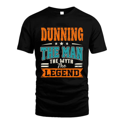 DUNNING HH F007 The Man The Myth The Legend Personalized Shirt – Gift for Men