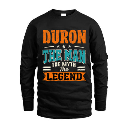 DURON HH F007 The Man The Myth The Legend Personalized Shirt – Gift for Men