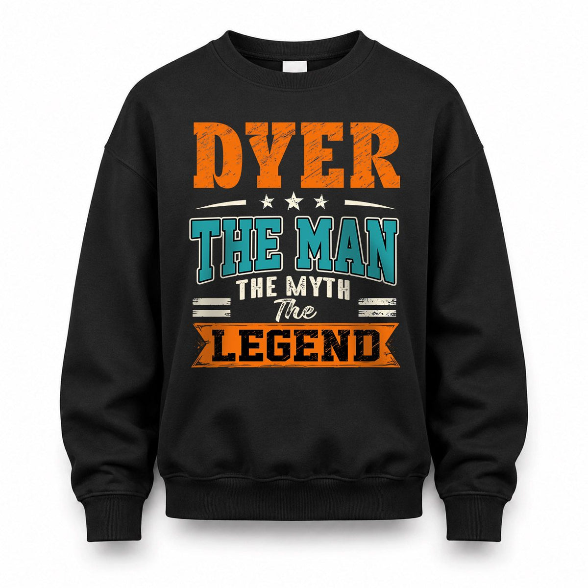 DYER HH F007 The Man The Myth The Legend Personalized Shirt – Gift for Men