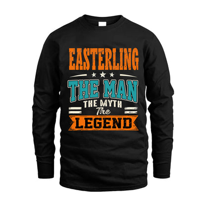 EASTERLING HH F007 The Man The Myth The Legend Personalized Shirt – Gift for Men