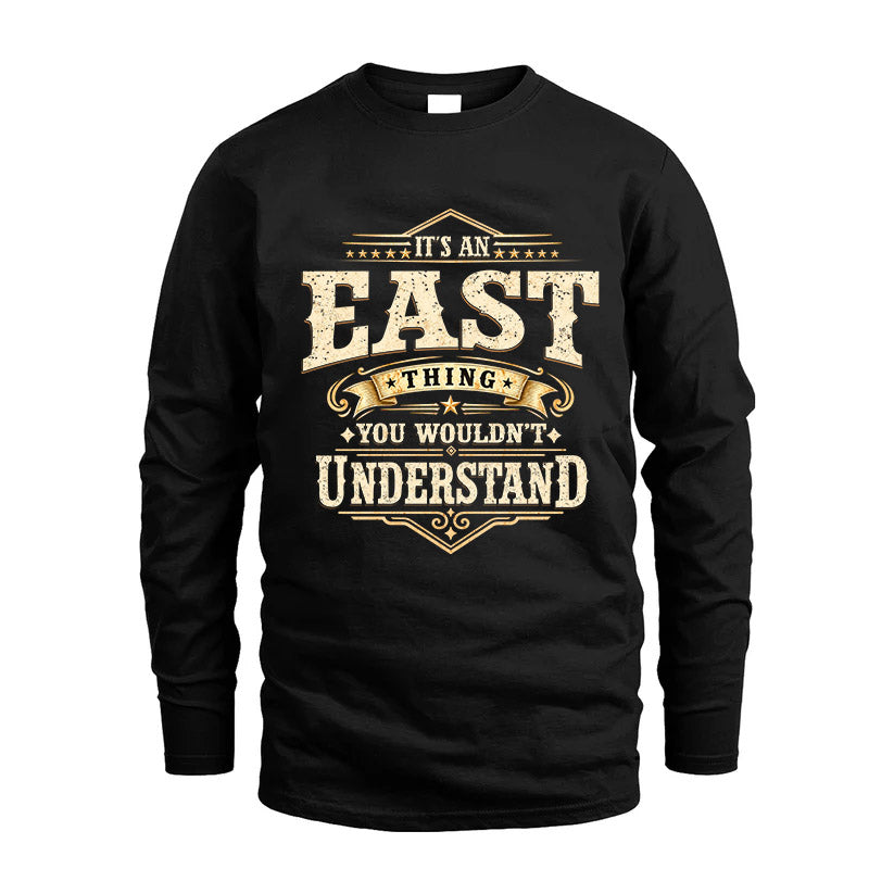 EAST HH-F009–Personalized Name Quote Apparel “It’s an NAME Thing You Wouldn’t Understand”