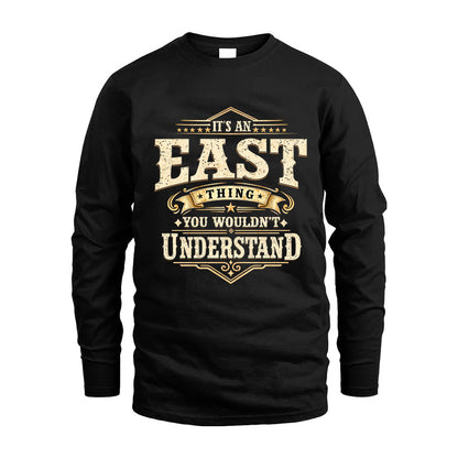 EAST HH-F009–Personalized Name Quote Apparel “It’s an NAME Thing You Wouldn’t Understand”
