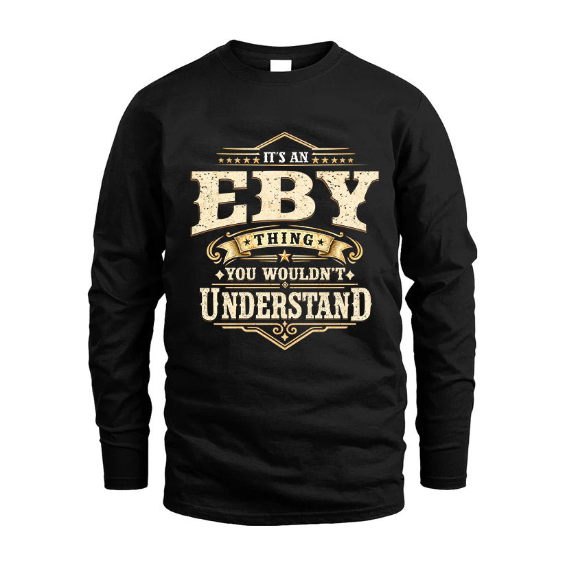EBY HH-F009–Personalized Name Quote Apparel “It’s an NAME Thing You Wouldn’t Understand”