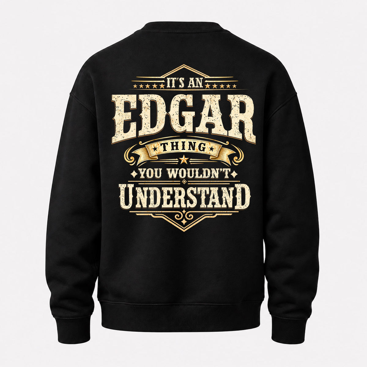 EDGAR HH-F003–Personalized Name Quote Apparel “It’s an NAME Thing You Wouldn’t Understand”