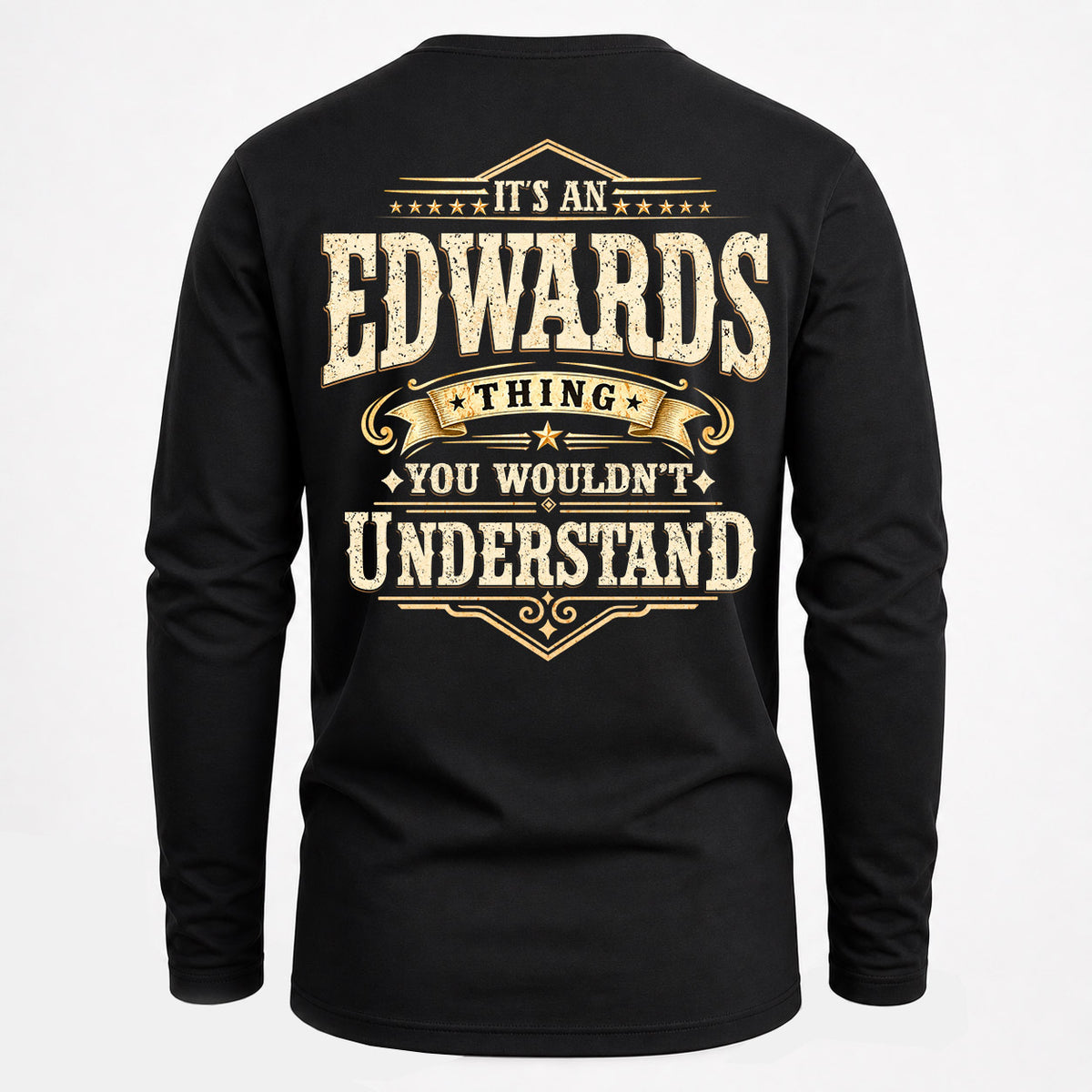 EDWARDS HH-F003–Personalized Name Quote Apparel “It’s an NAME Thing You Wouldn’t Understand”