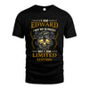 I Am Edward, I May Not Be Perfect, But I Am Limited Edition – Personalized Skull T-Shirt