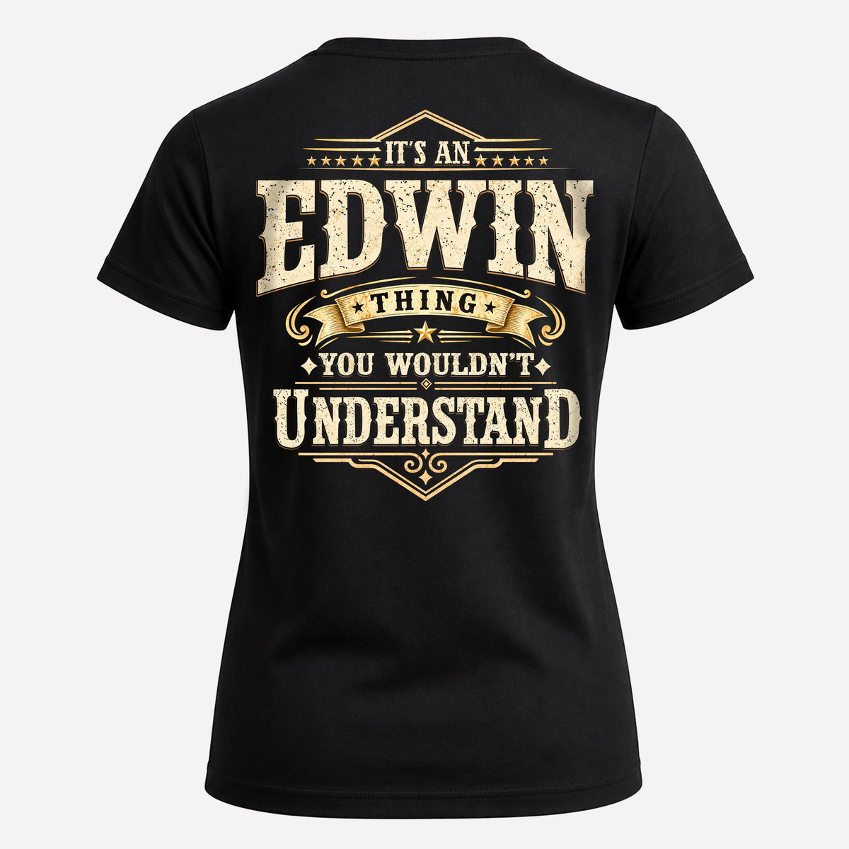 EDWIN HH-F003–Personalized Name Quote Apparel “It’s an NAME Thing You Wouldn’t Understand”