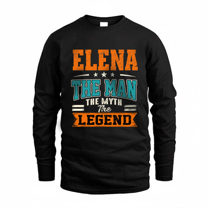 ELENA HH F007 The Man The Myth The Legend Personalized Shirt – Gift for Men