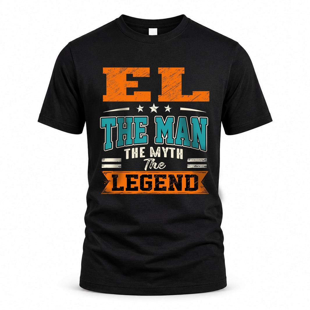 EL HH F007 The Man The Myth The Legend Personalized Shirt – Gift for Men