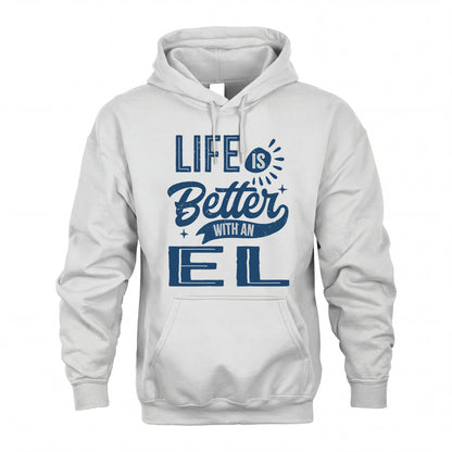EL HH88-K2–Personalized Name Quote T-Shirt Life Is Better With Unisex Gift