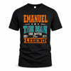 EMANUEL HH F007 The Man The Myth The Legend Personalized Shirt – Gift for Men