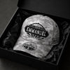 EMMANUEL TC01 HH79 Team Your Name Hat, Personalized Camo Baseball Cap, Custom Family Gift, Gift for Him Her