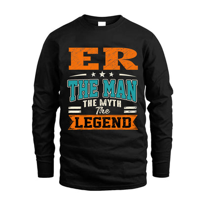 ER HH F007 The Man The Myth The Legend Personalized Shirt – Gift for Men