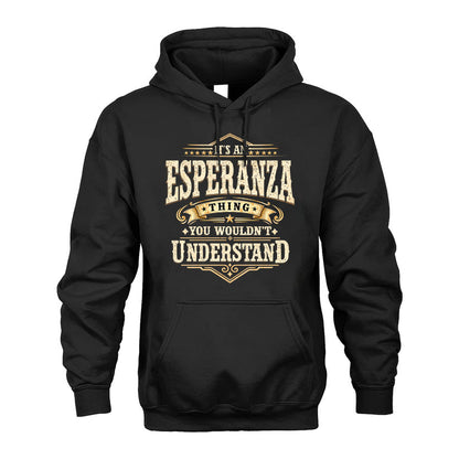 ESPERANZA HH-F009–Personalized Name Quote Apparel “It’s an NAME Thing You Wouldn’t Understand”