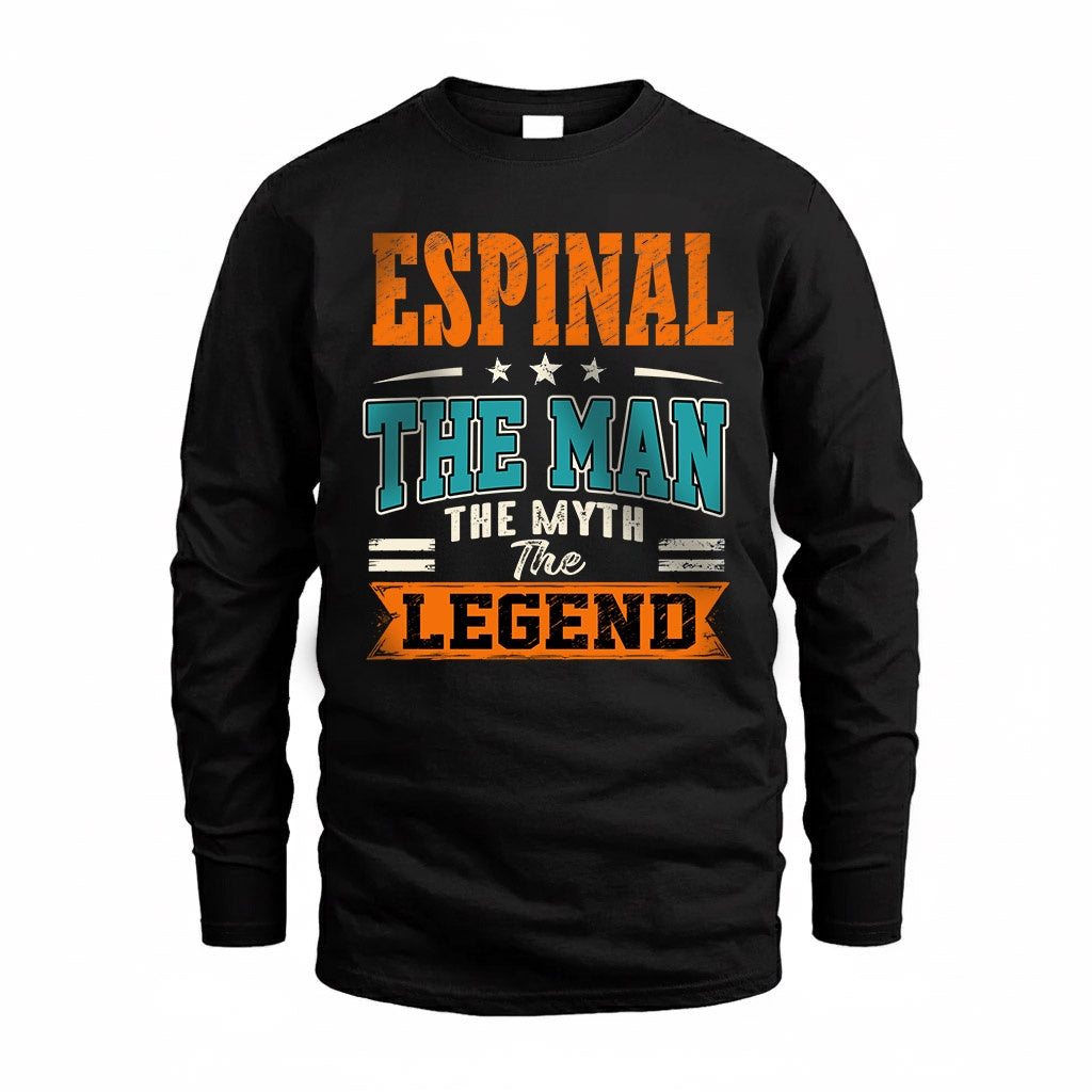ESPINAL HH F007 The Man The Myth The Legend Personalized Shirt – Gift for Men
