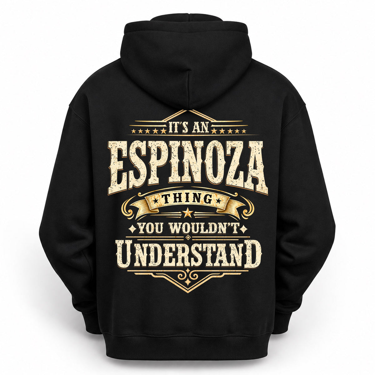 ESPINOZA HH-F003–Personalized Name Quote Apparel “It’s an NAME Thing You Wouldn’t Understand”