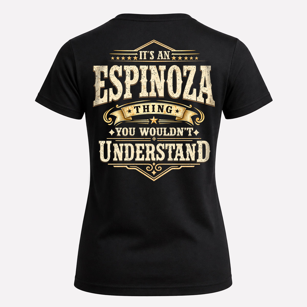 ESPINOZA HH-F003–Personalized Name Quote Apparel “It’s an NAME Thing You Wouldn’t Understand”