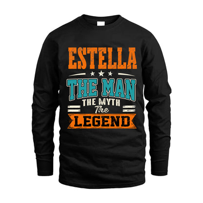 ESTELLA HH F007 The Man The Myth The Legend Personalized Shirt – Gift for Men