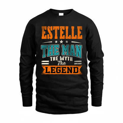 ESTELLE HH F007 The Man The Myth The Legend Personalized Shirt – Gift for Men
