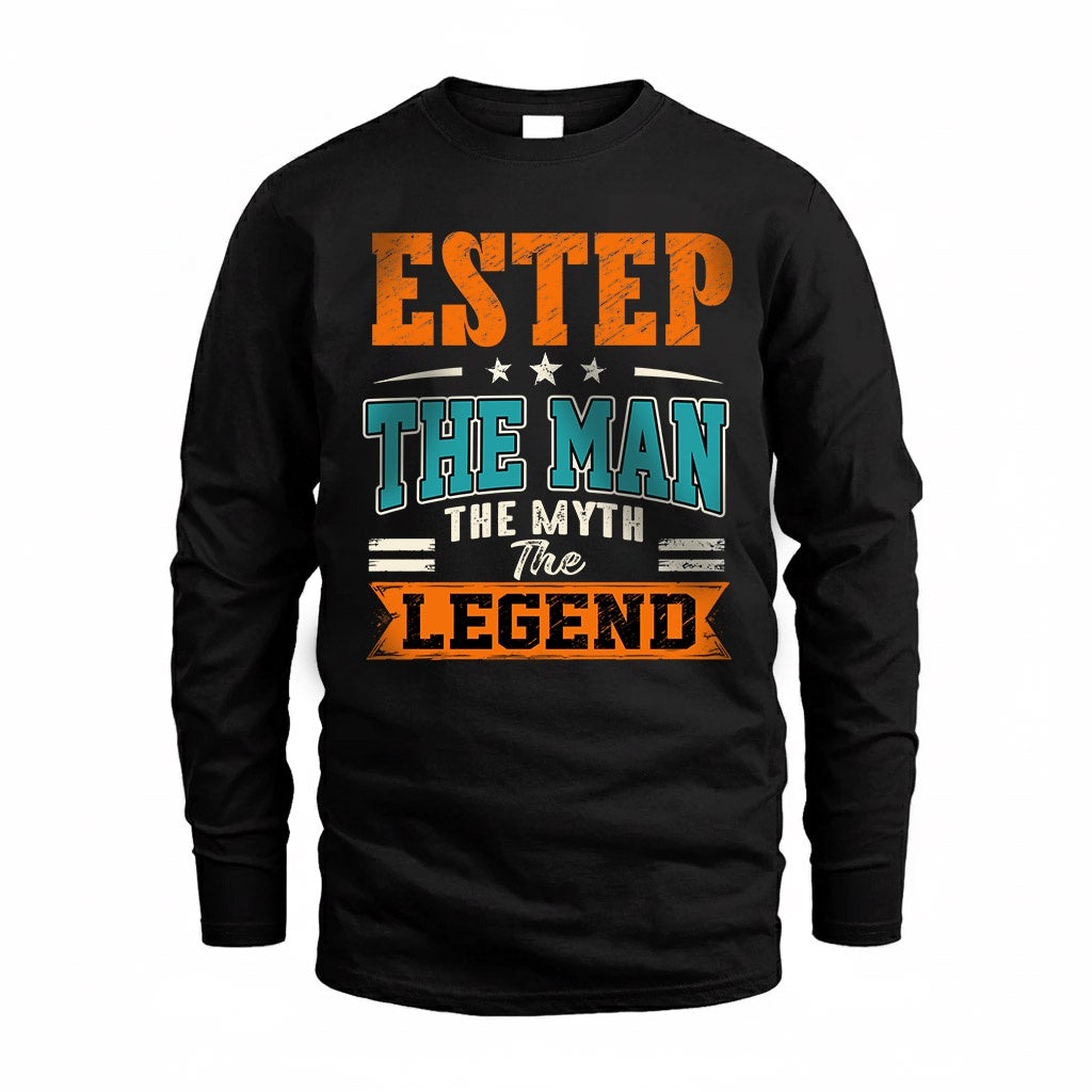 ESTEP HH F007 The Man The Myth The Legend Personalized Shirt – Gift for Men