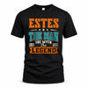 ESTES HH F007 The Man The Myth The Legend Personalized Shirt – Gift for Men