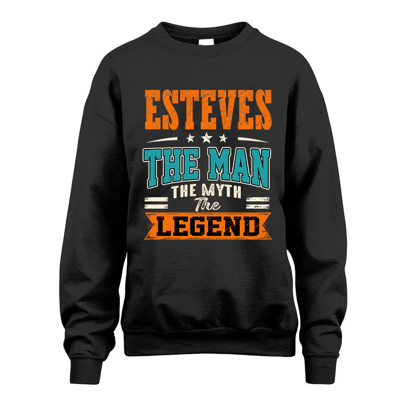 ESTEVES HH F007 The Man The Myth The Legend Personalized Shirt – Gift for Men