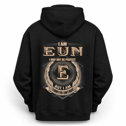 EUN 2K-101–Personalized Name Quote Apparel “I Am NAME May Not Be Perfect But I Am Limited Edition”