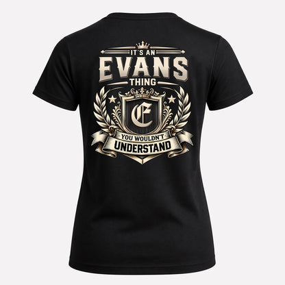 EVANS HH-F006 Thing Personalized Name T Shirt – You Wouldn’t Understand