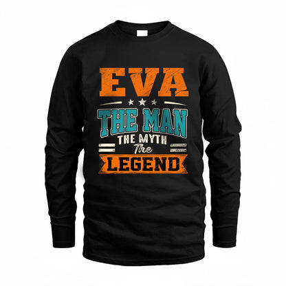 EVA HH F007 The Man The Myth The Legend Personalized Shirt – Gift for Men