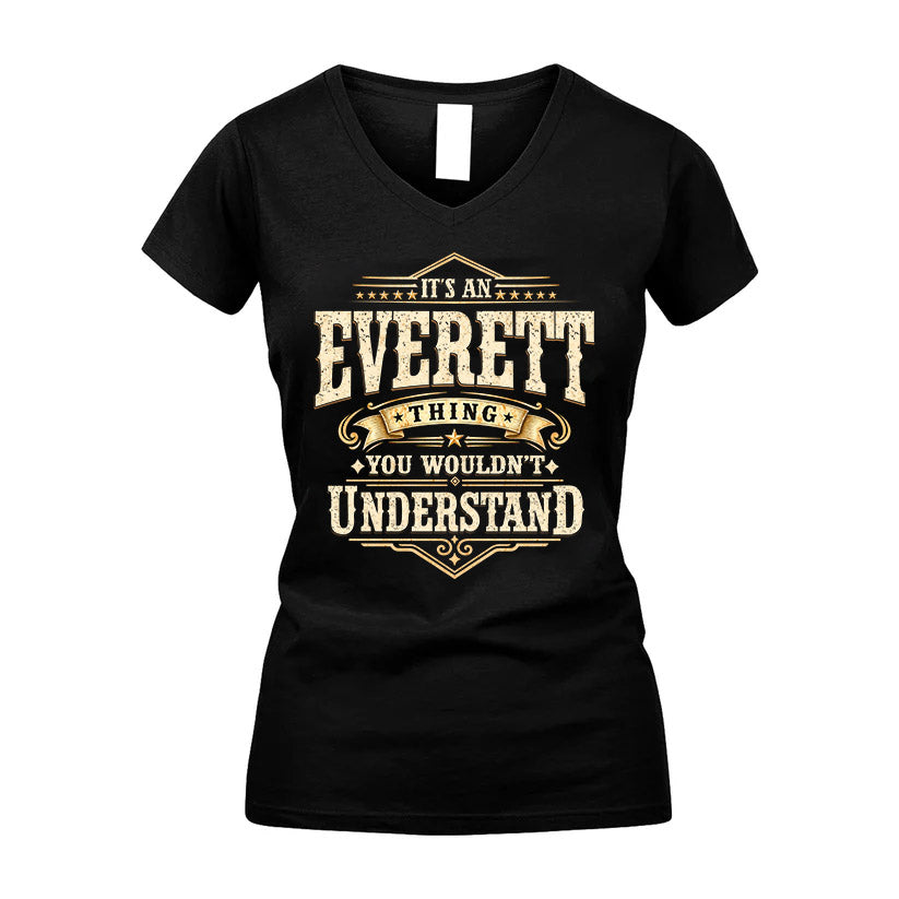 EVERETT HH-F009–Personalized Name Quote Apparel “It’s an NAME Thing You Wouldn’t Understand”