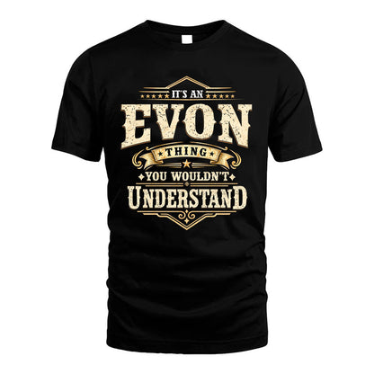 EVON HH-F009–Personalized Name Quote Apparel “It’s an NAME Thing You Wouldn’t Understand”